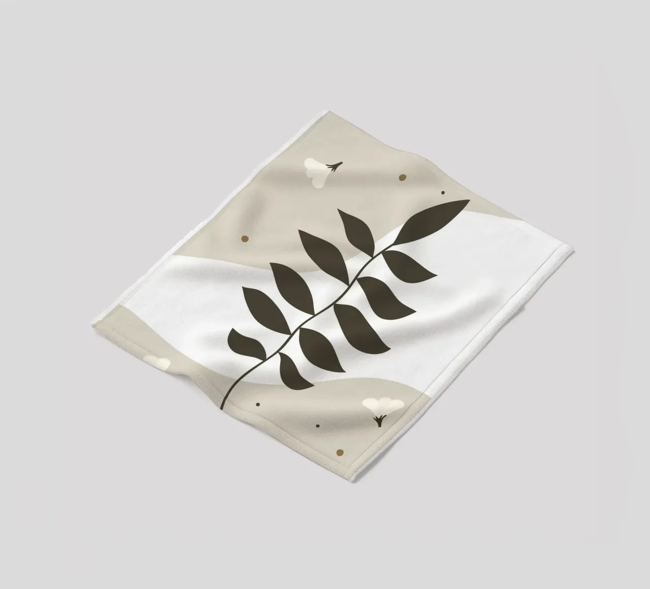 Brezza botanica coperta in pile da Graceful Desine
