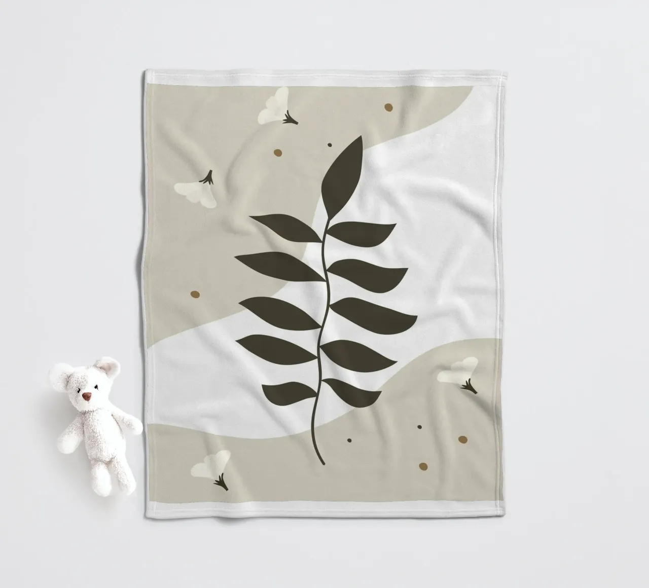 Brezza botanica coperta in pile da Graceful Desine