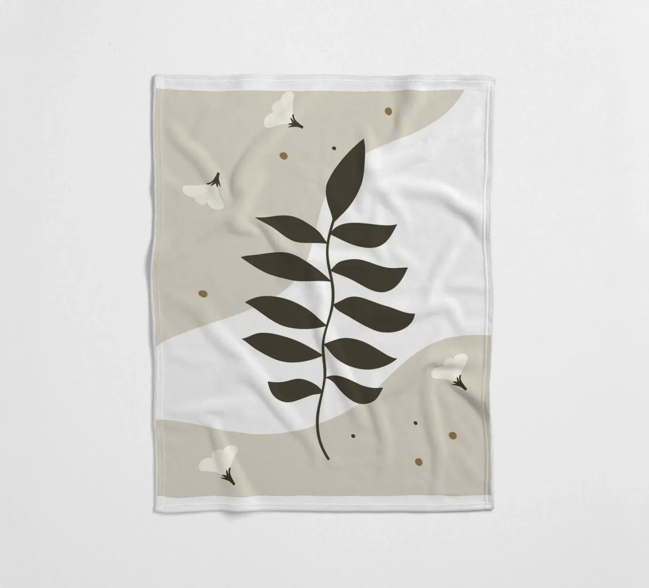 Brezza botanica coperta in pile da Graceful Desine