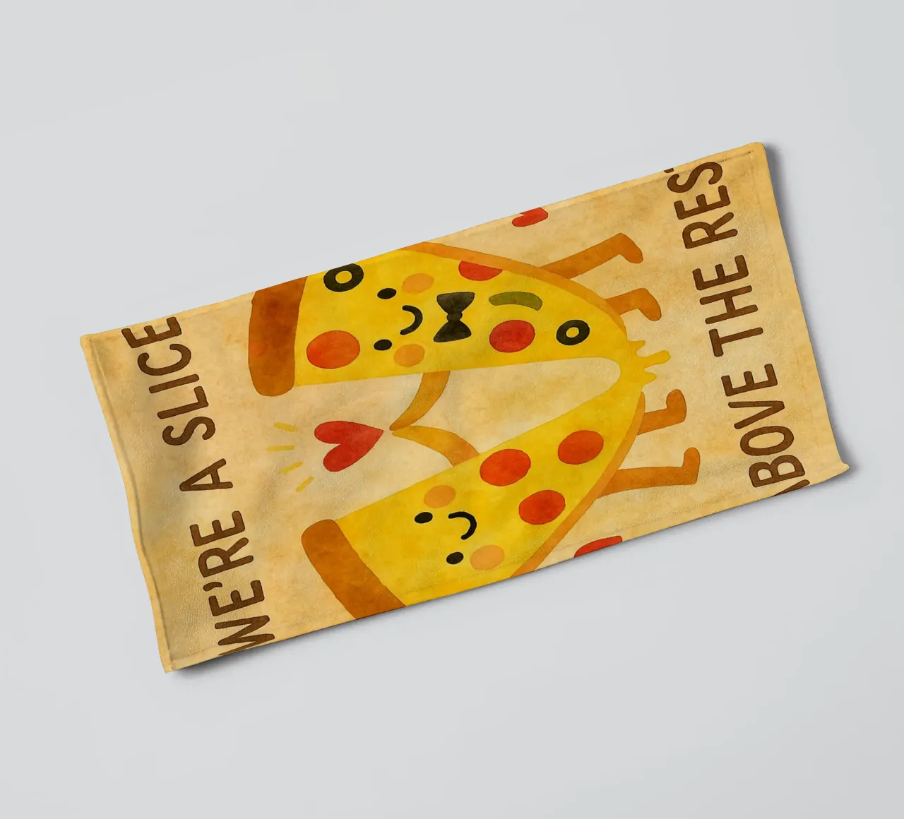 were a slice above the rest towel by Mirage
