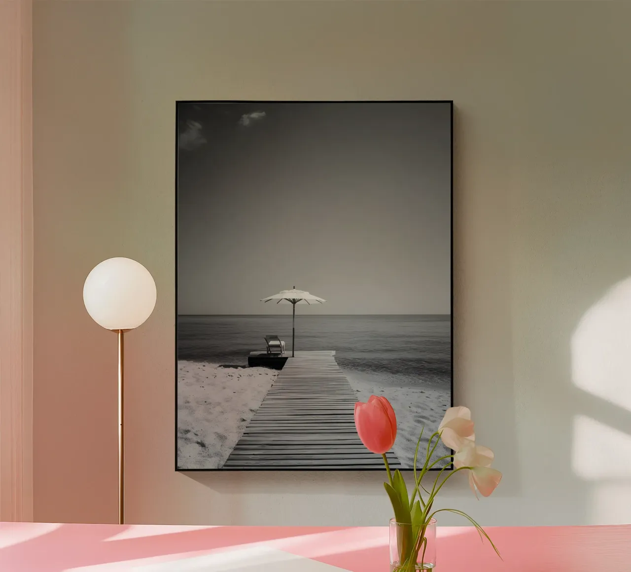 Mediterranean Beach plexiglass da Mononoir