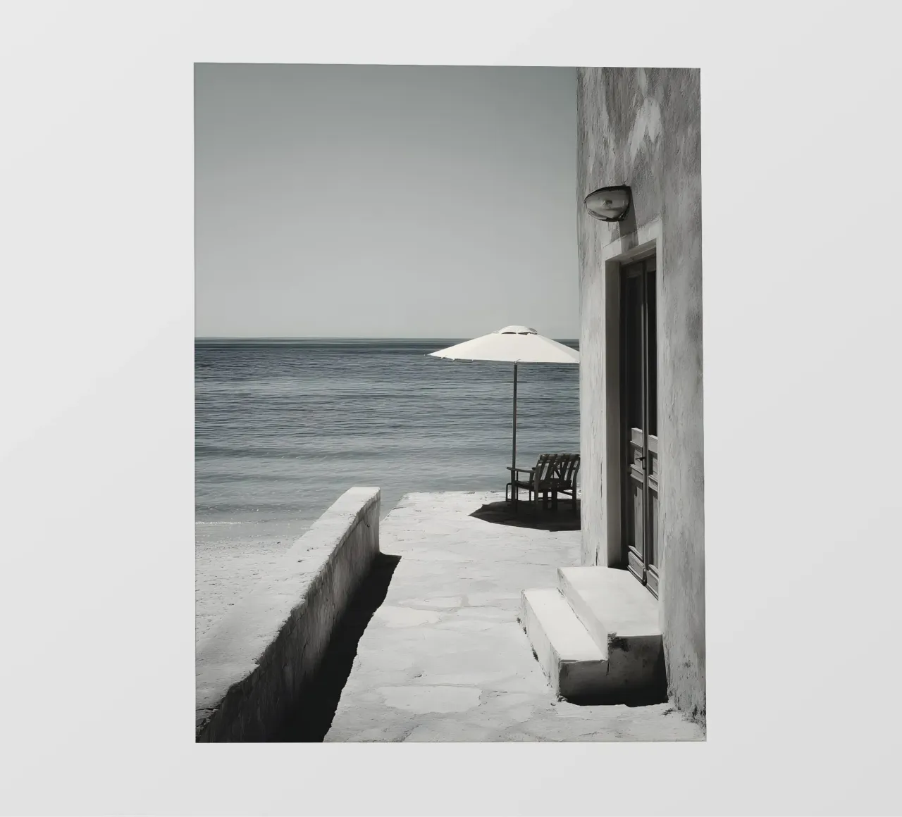 Mediterranean Beach pellicola backlit da Mononoir