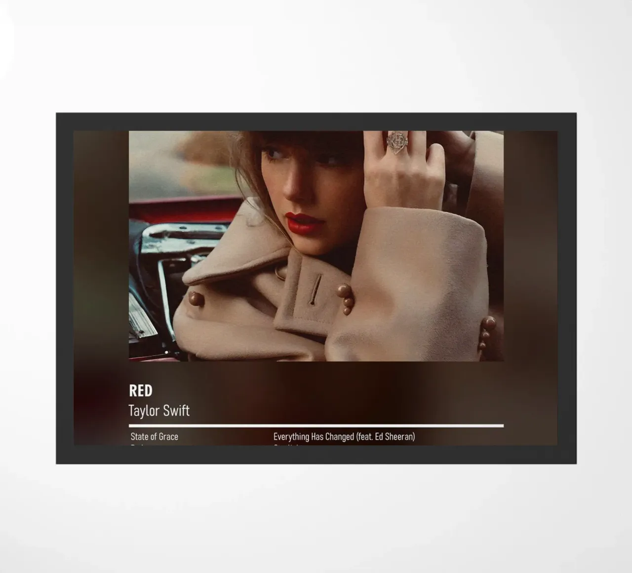 Red (2012) by Taylor Swift zerbino da DGUnder