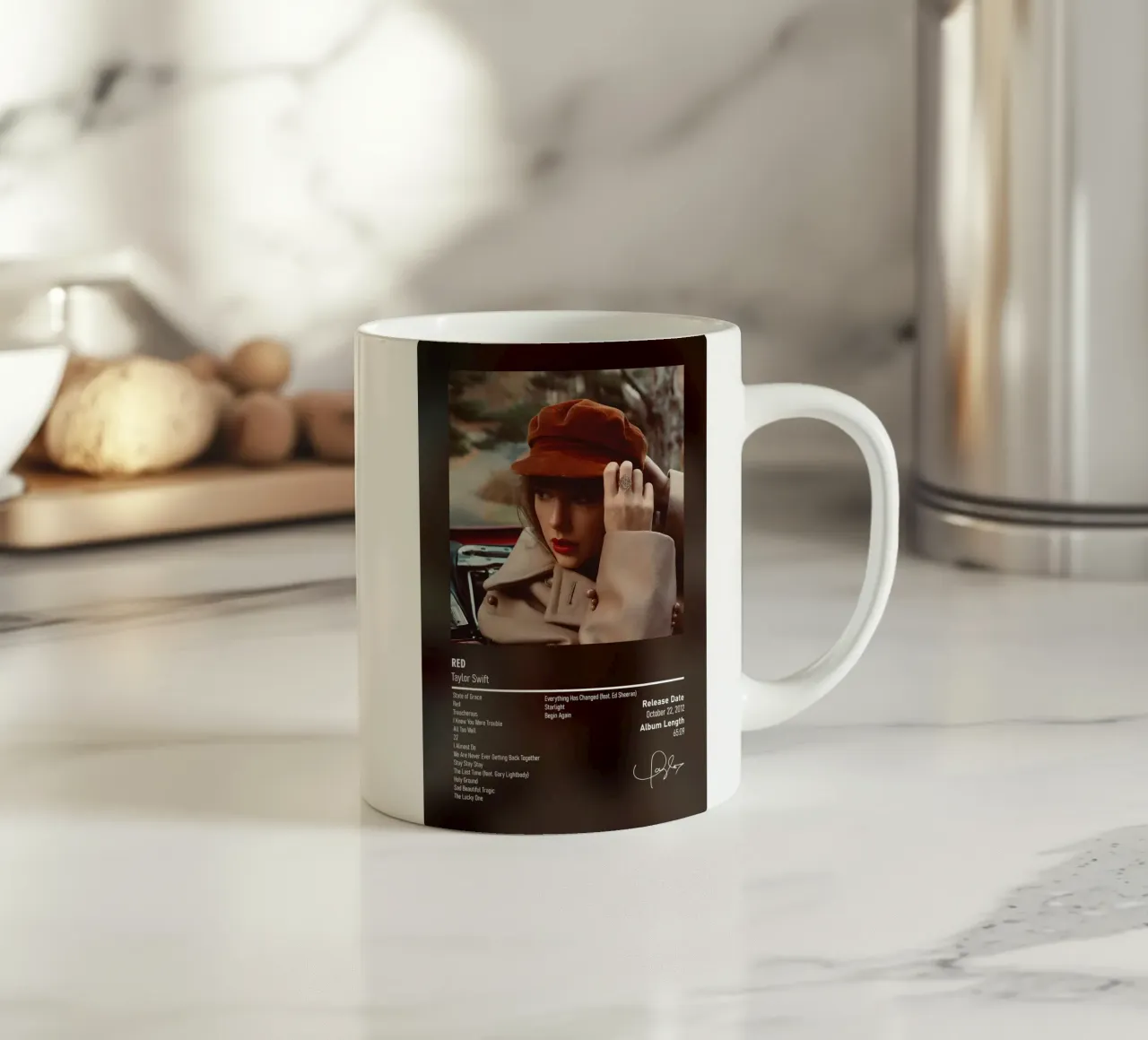 Red (2012) by Taylor Swift tazza in ceramica da DGUnder