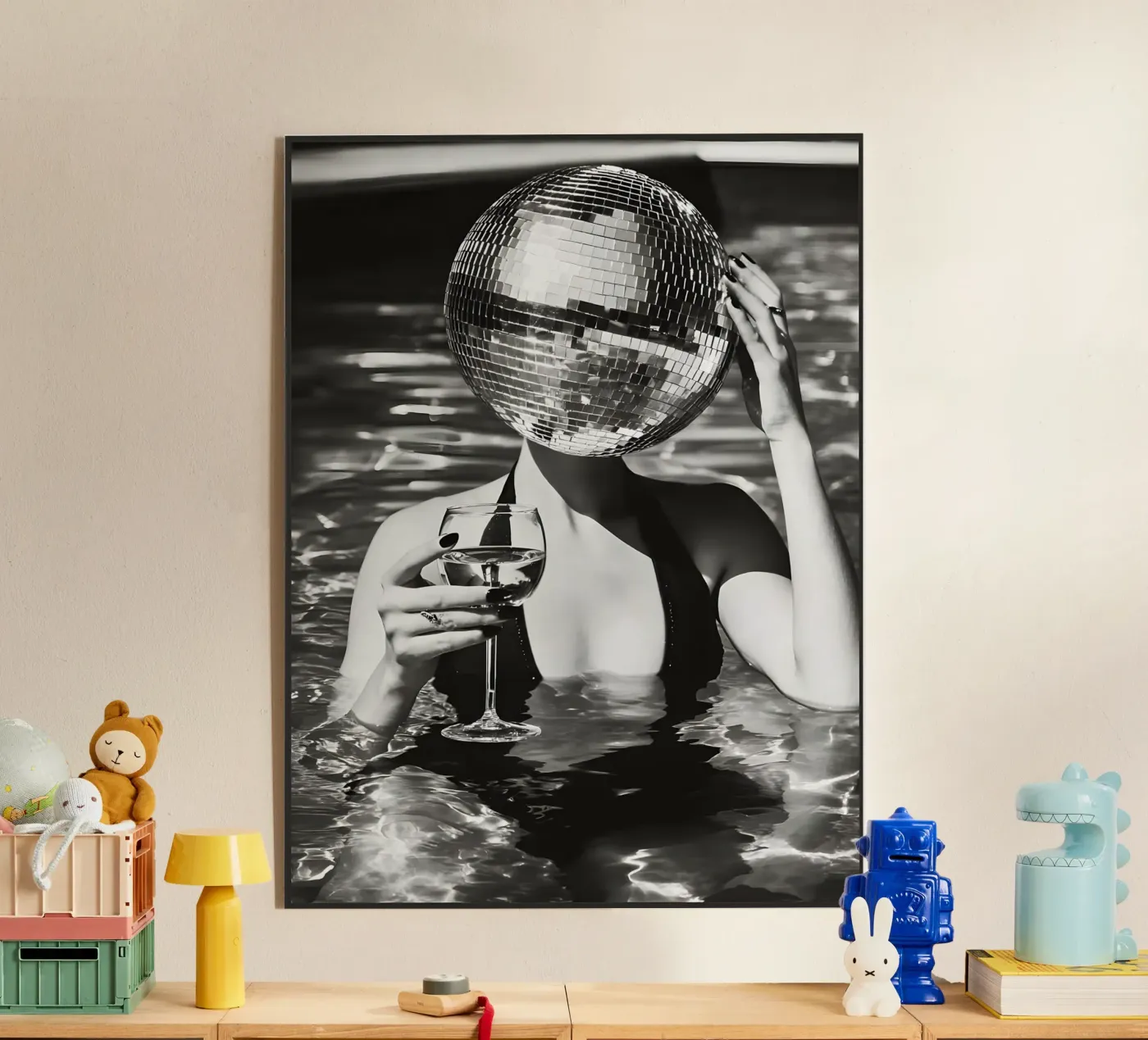 Disco Girl plexiglass da Mononoir