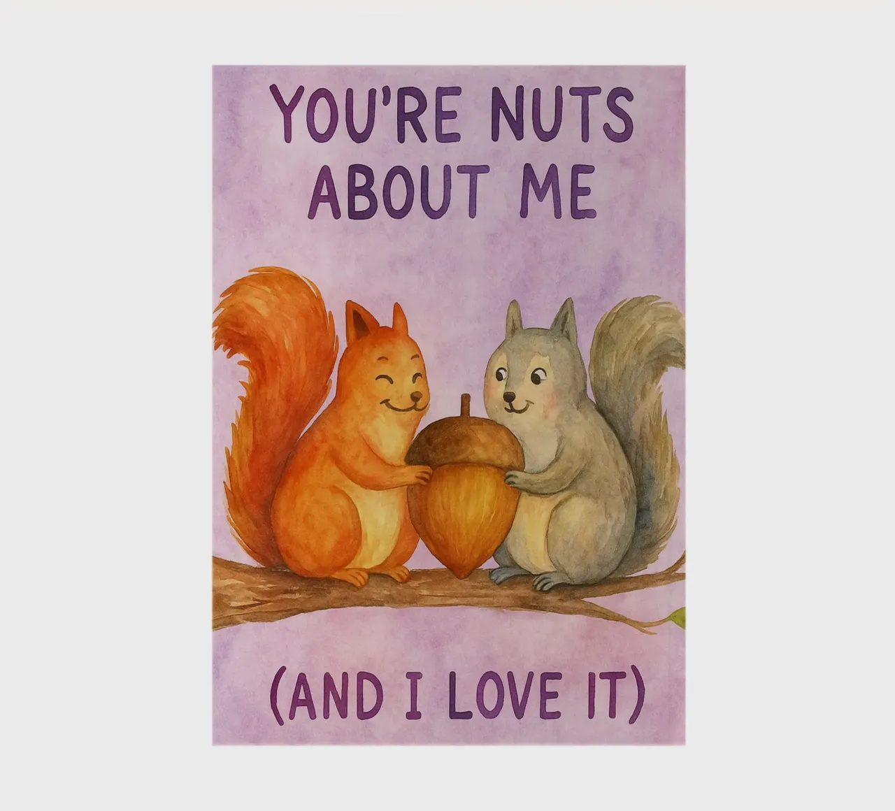 you are nuts about me notebook by Mirage