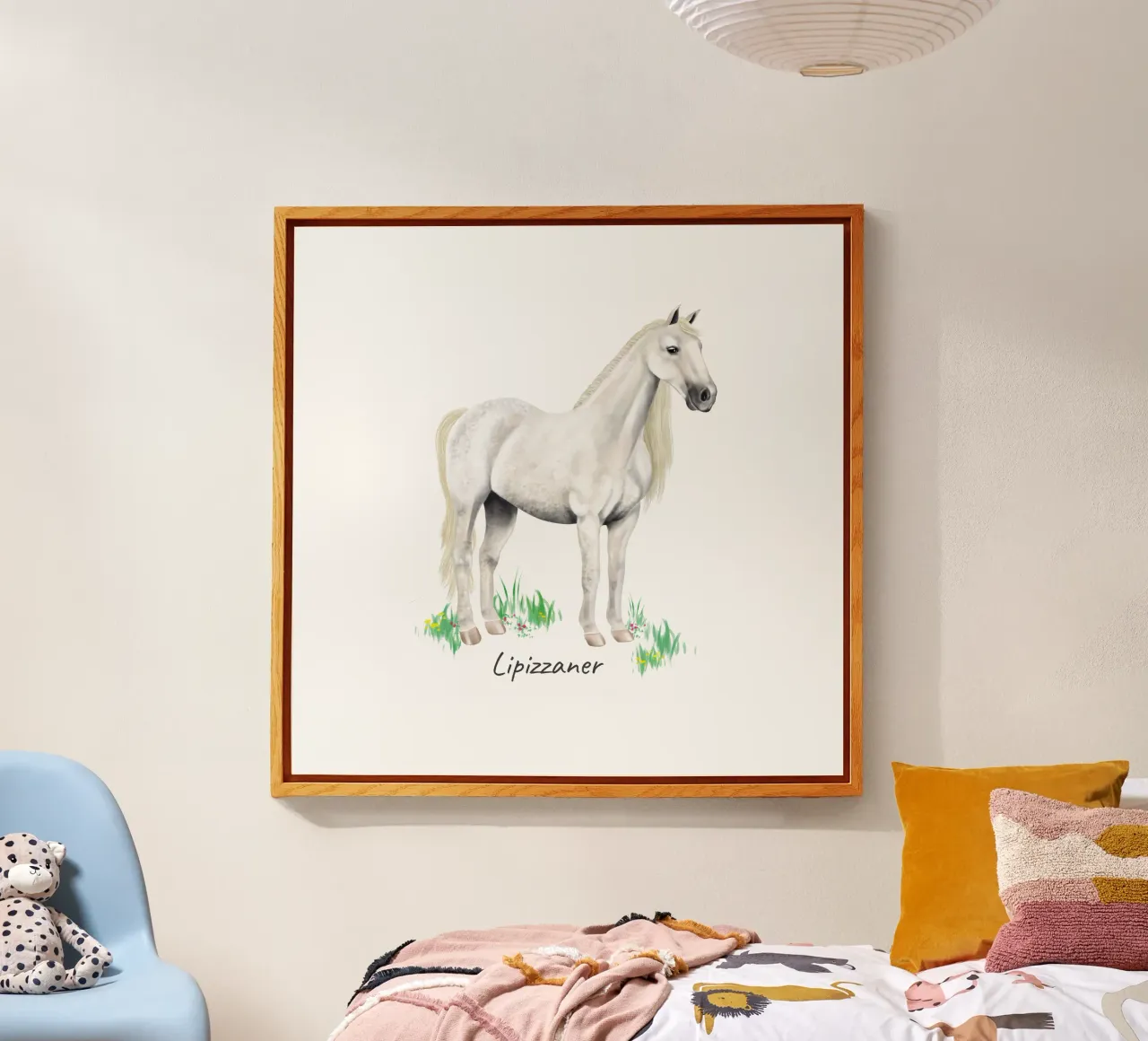 Lipizzaner acrylic glass by Moonlit Illustrations