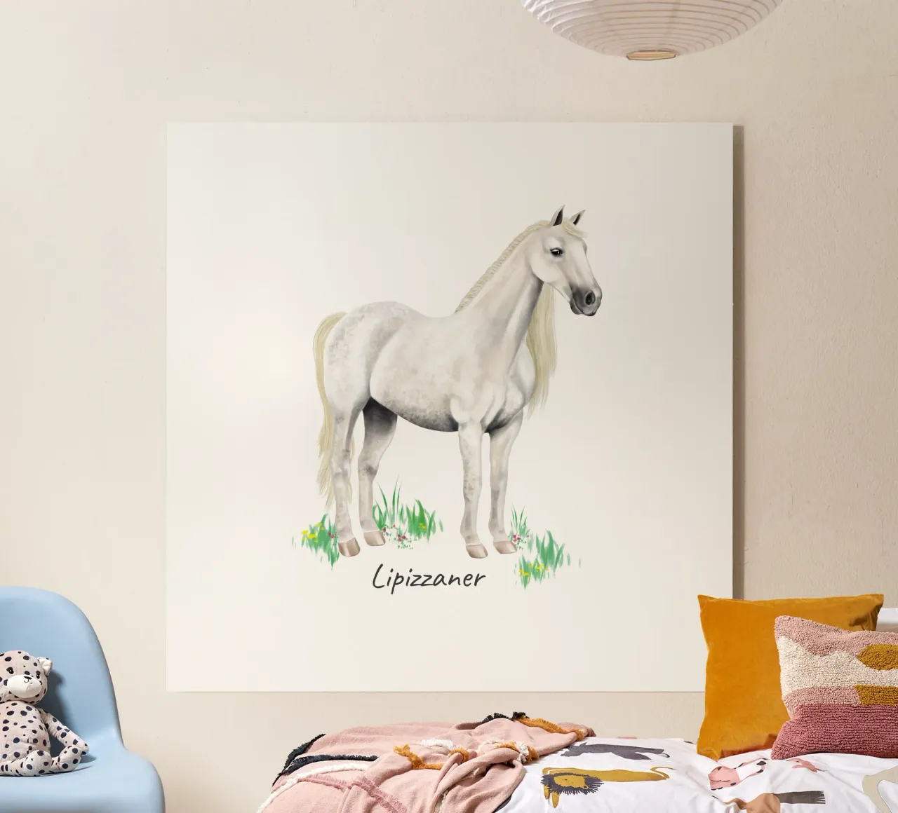 Lipizzaner acrylic glass by Moonlit Illustrations