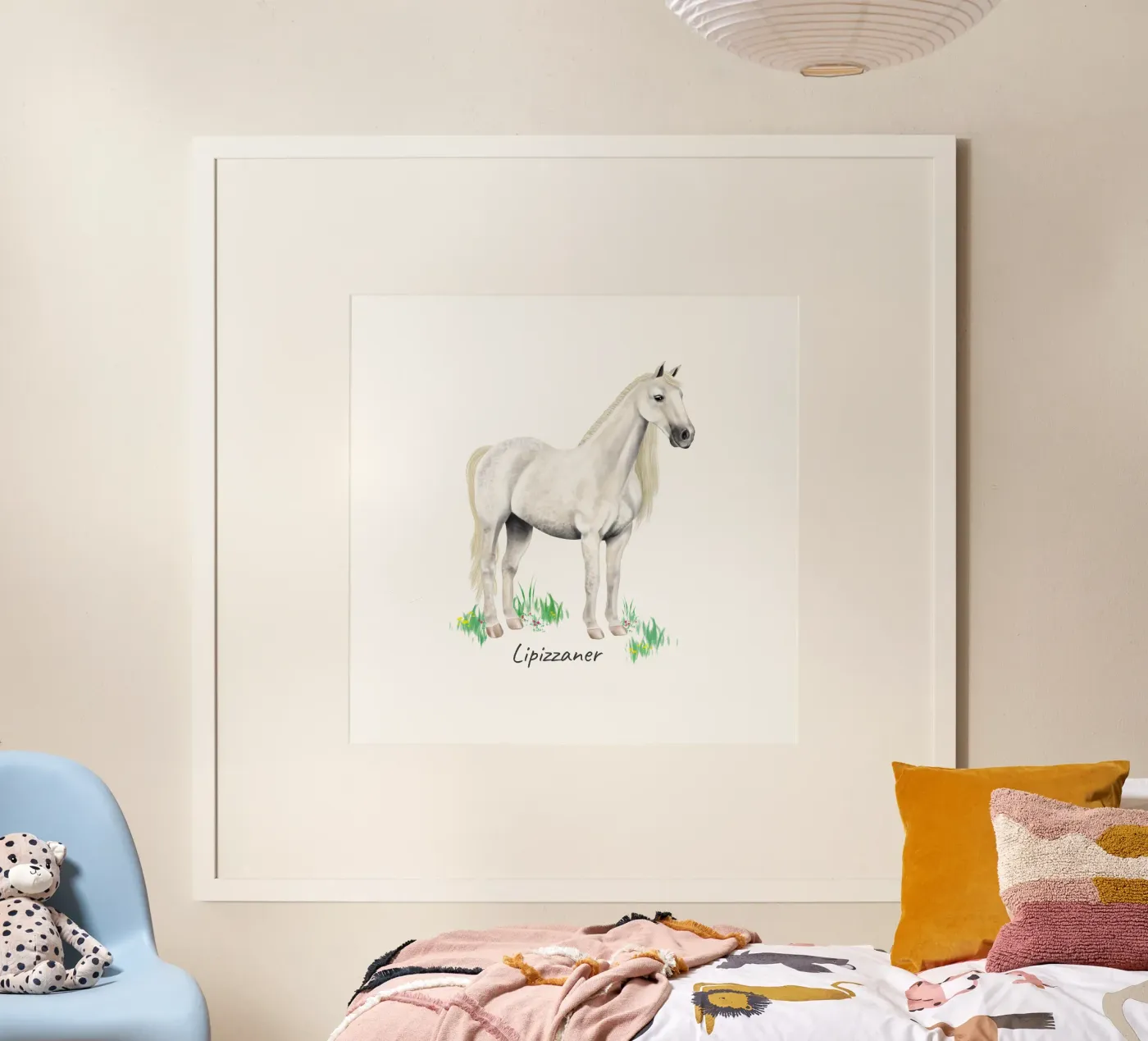 Lipizzaner poster da Moonlit Illustrations