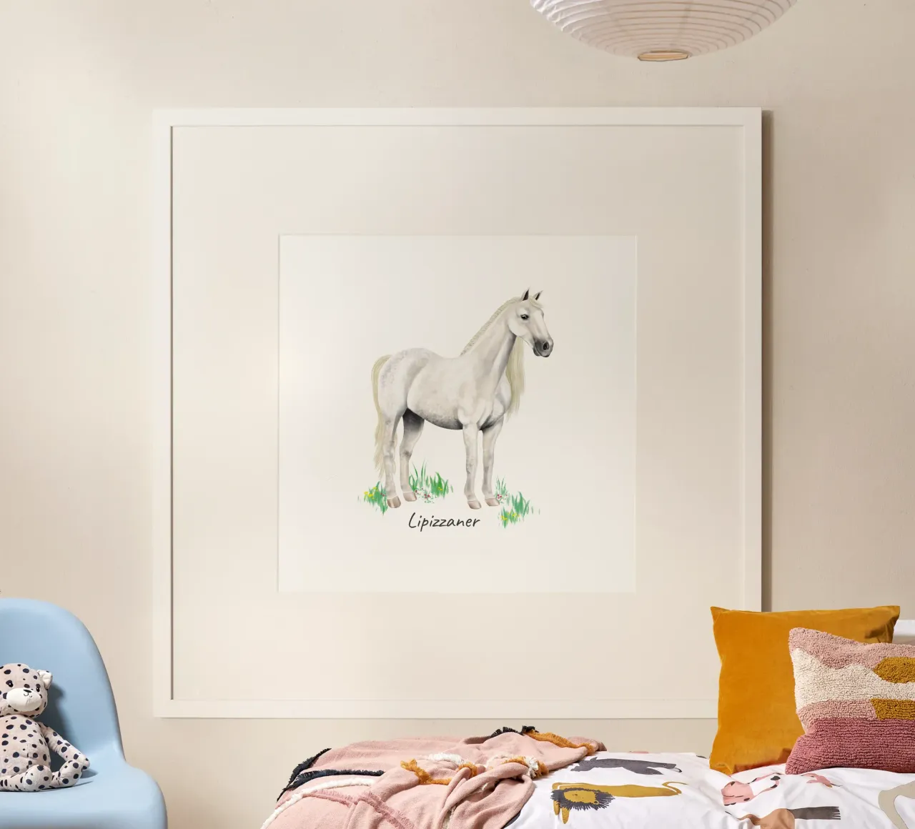 Lipizzaner poster da Moonlit Illustrations