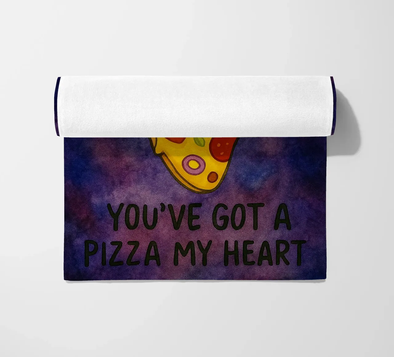hai una pizza il mio cuore telo mare da Mirage