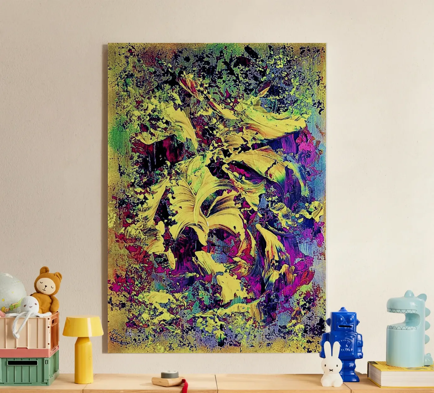 IDEAL GIFT 59 invers plexiglass da Thierry Vobmann Abstract painting
