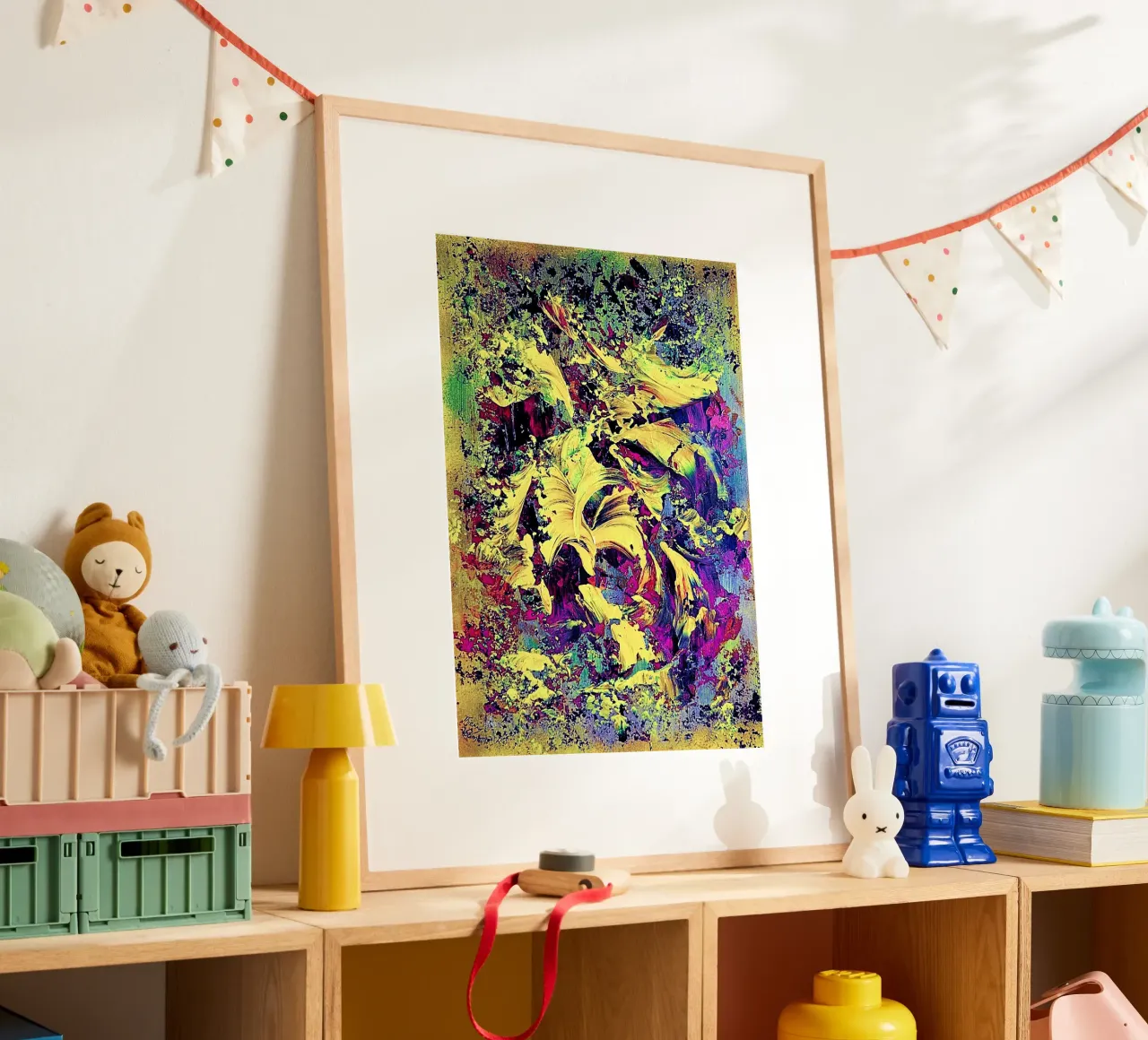 IDEAL GIFT 59 invers hahnemühle by Thierry Vobmann Abstract painting