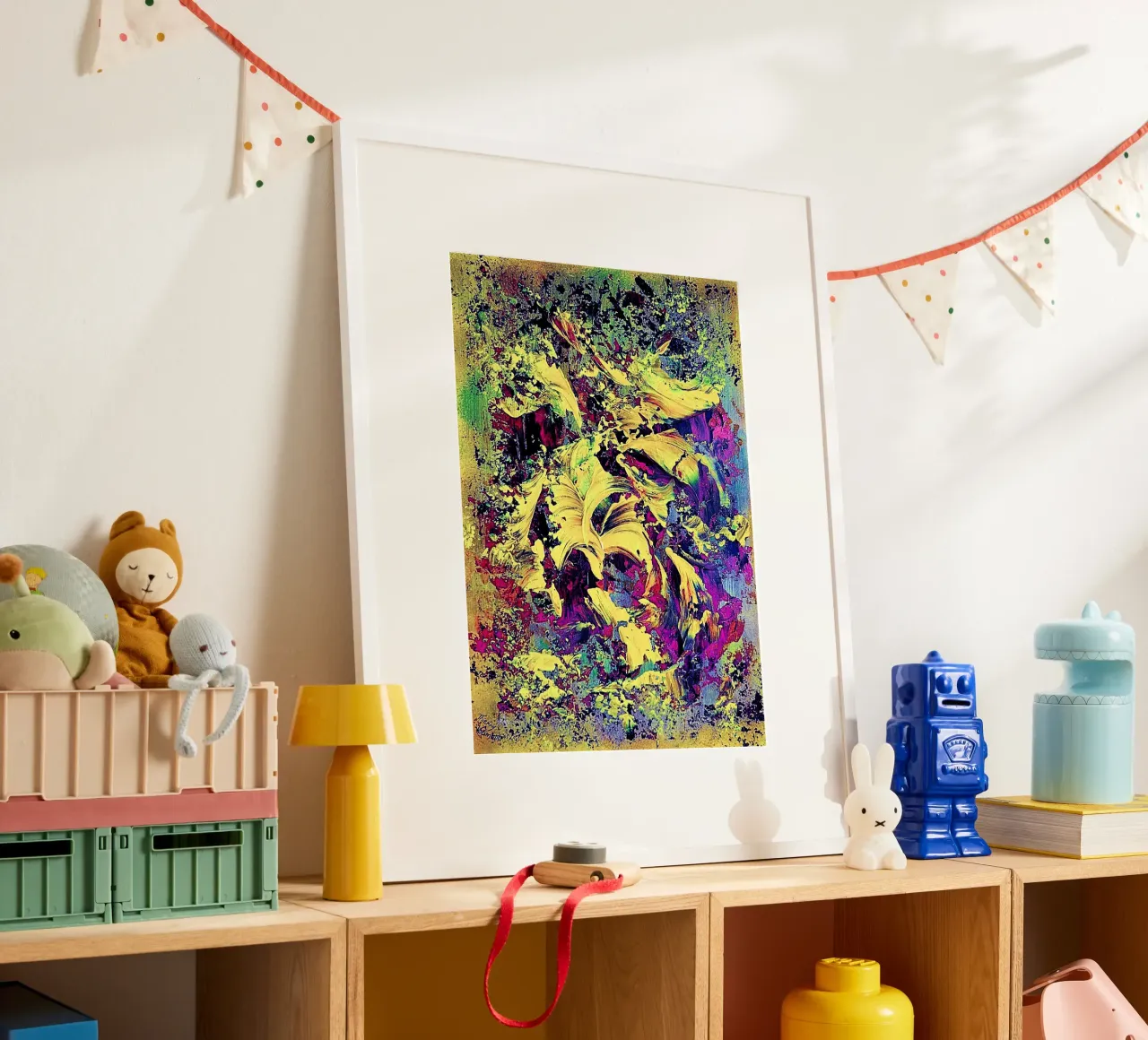 IDEAL GIFT 59 invers hahnemühle by Thierry Vobmann Abstract painting
