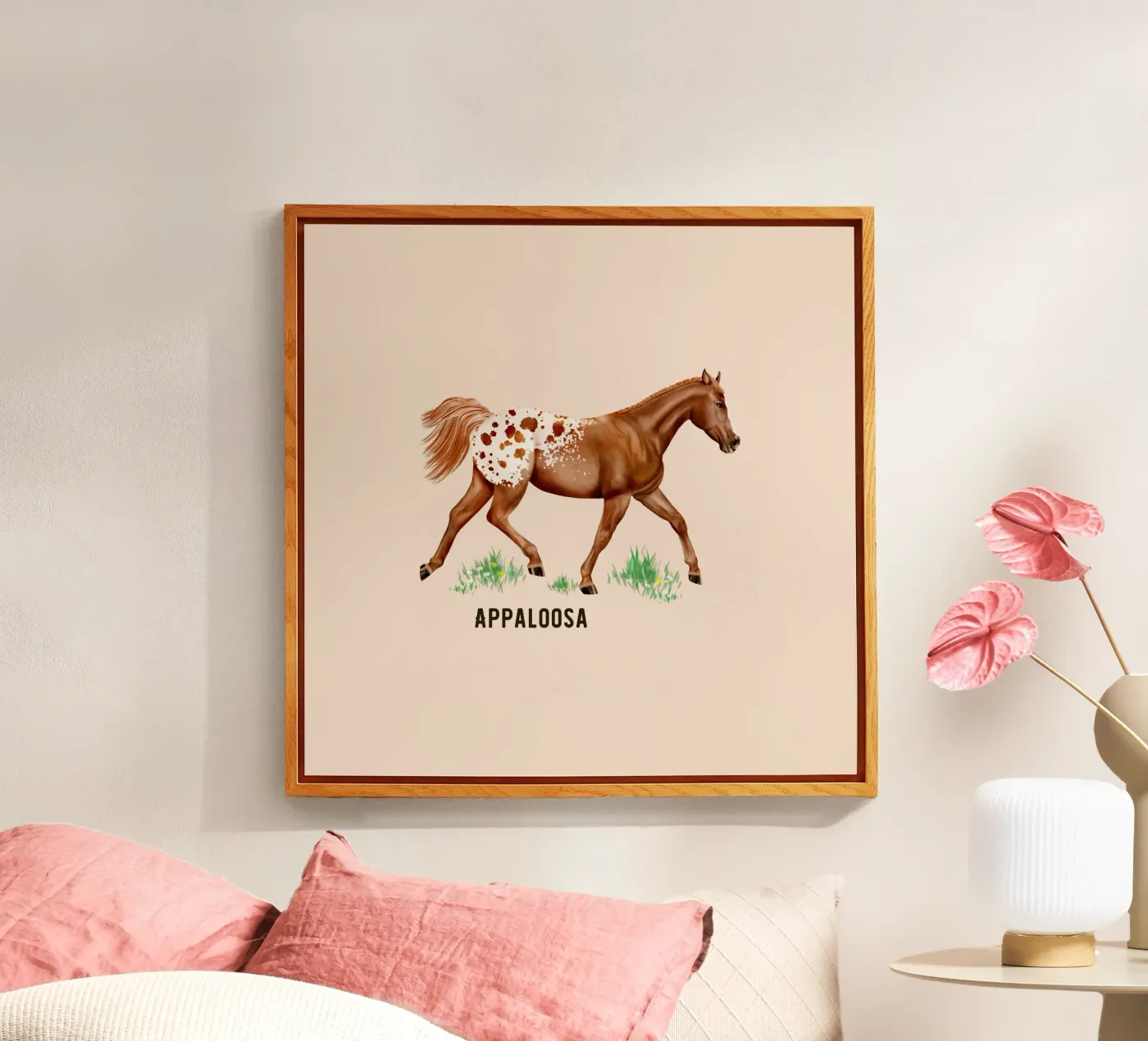 Appaloosa acrylic glass by Moonlit Illustrations