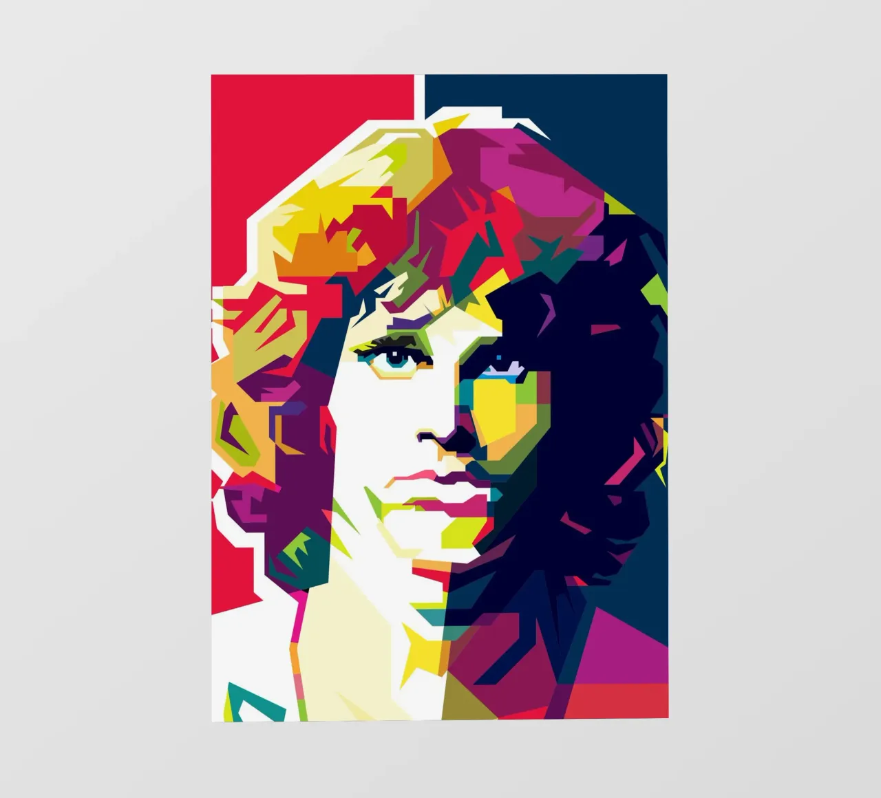 Jim Morrison British Rock And Roll Art WPAP photo wallpaper by Artkreator