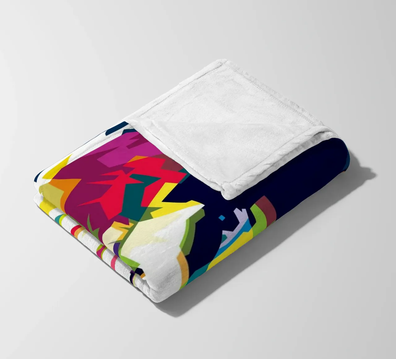 Jim Morrison Arte Rock And Roll Britannica WPAP coperta in pile da Artkreator