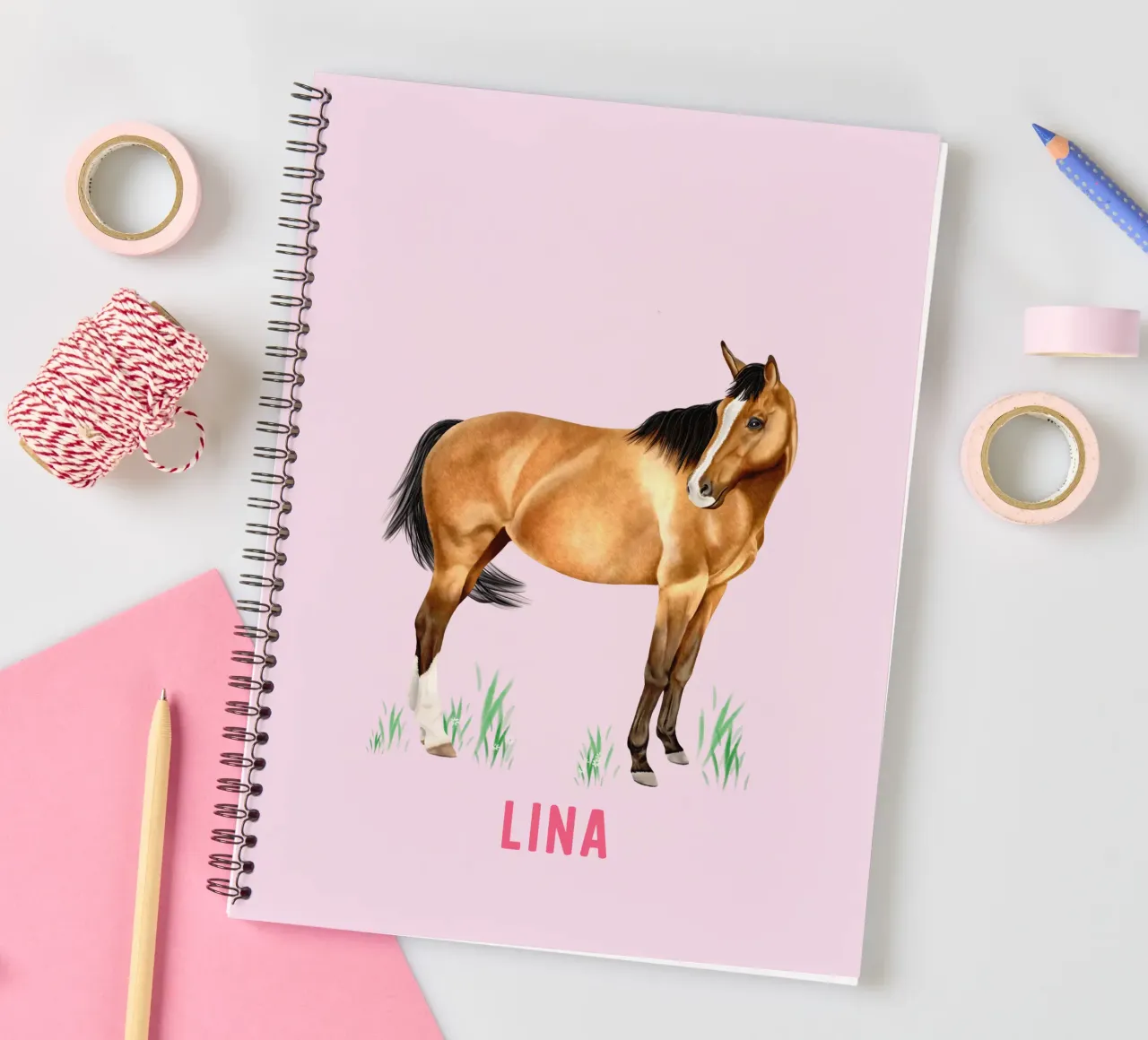 Hannoveraner spiral notebook by Moonlit Illustrations