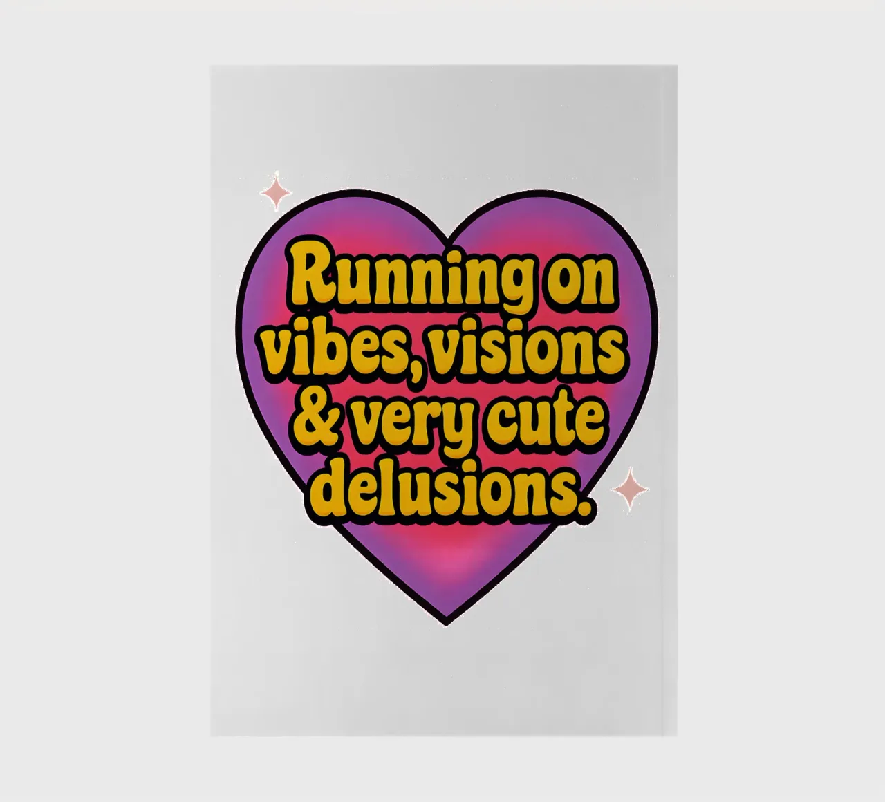 Running on Vibes, Visions en Very Cute Delusions diario da Marie Rosedale