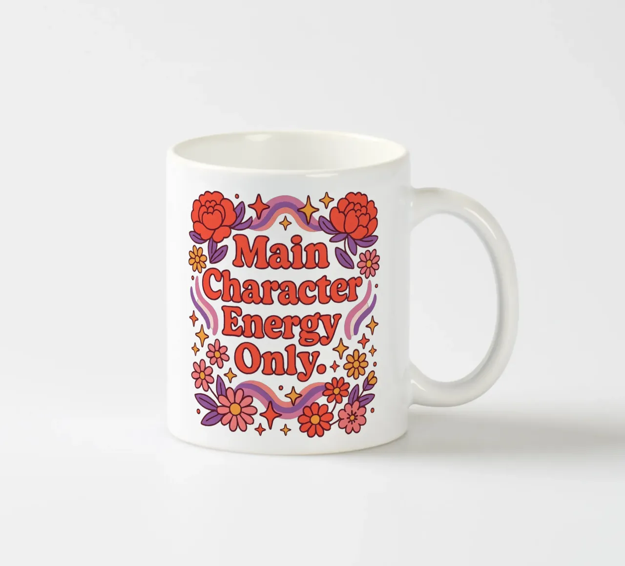 Main Character Energy Only tazza in ceramica da Marie Rosedale