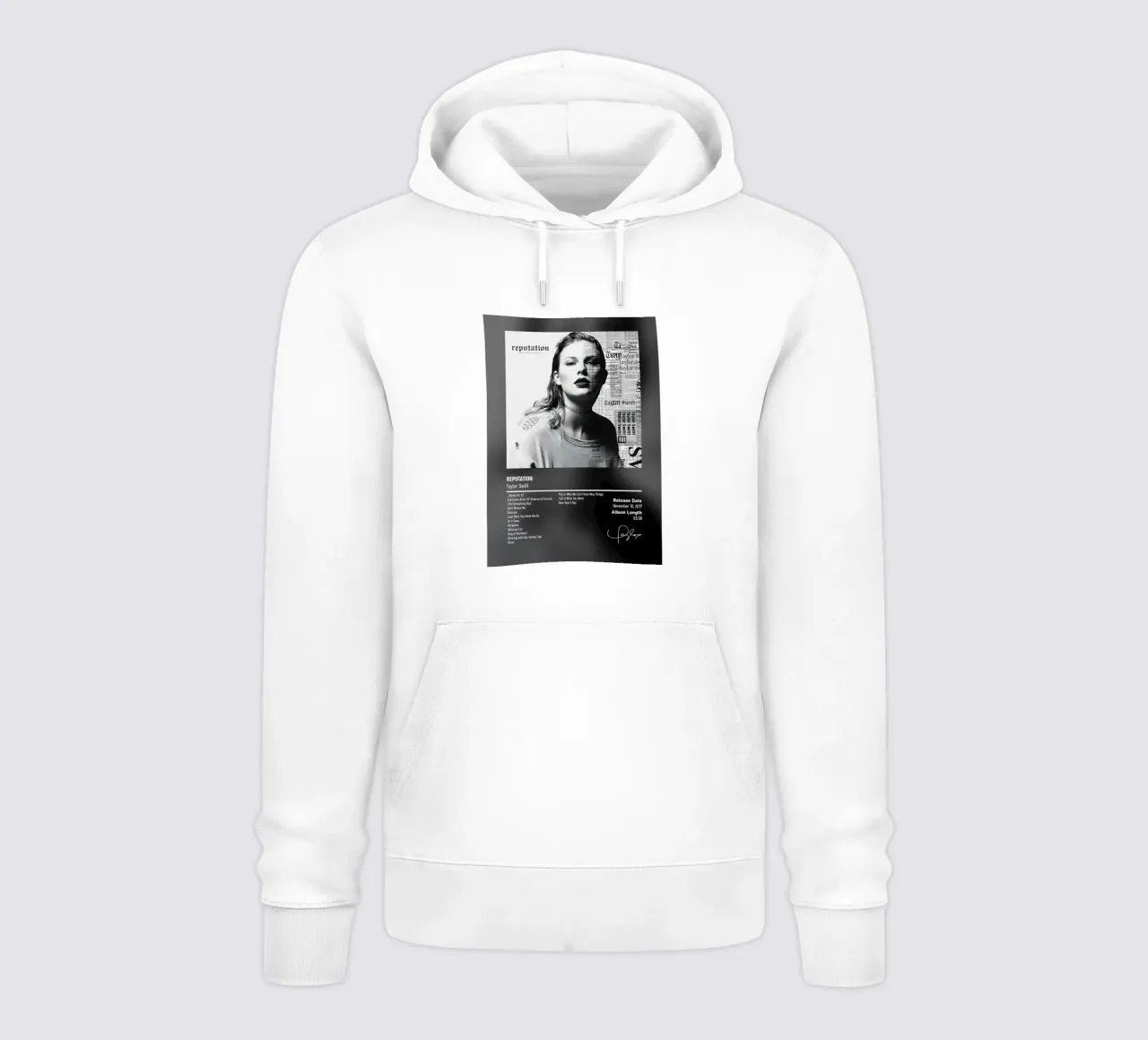 Reputation by Taylor Swift felpa con cappuccio da DGUnder