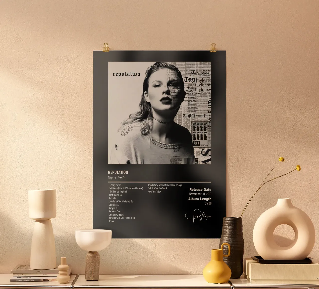 Reputation by Taylor Swift poster da DGUnder