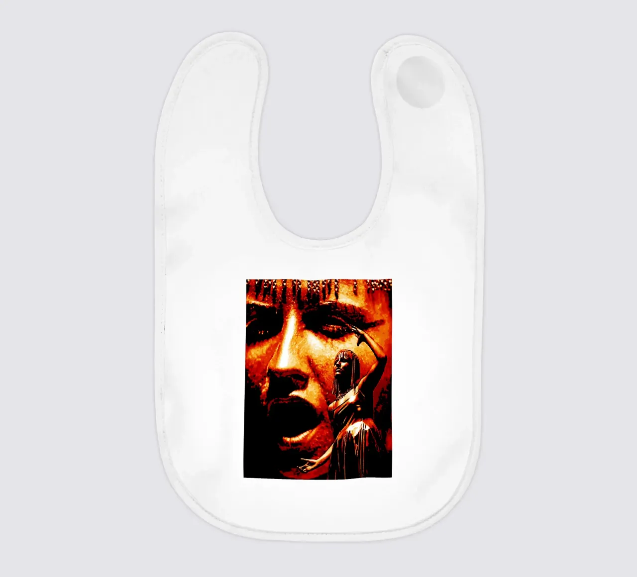 Dolores O'Riordan baby bib by music soul