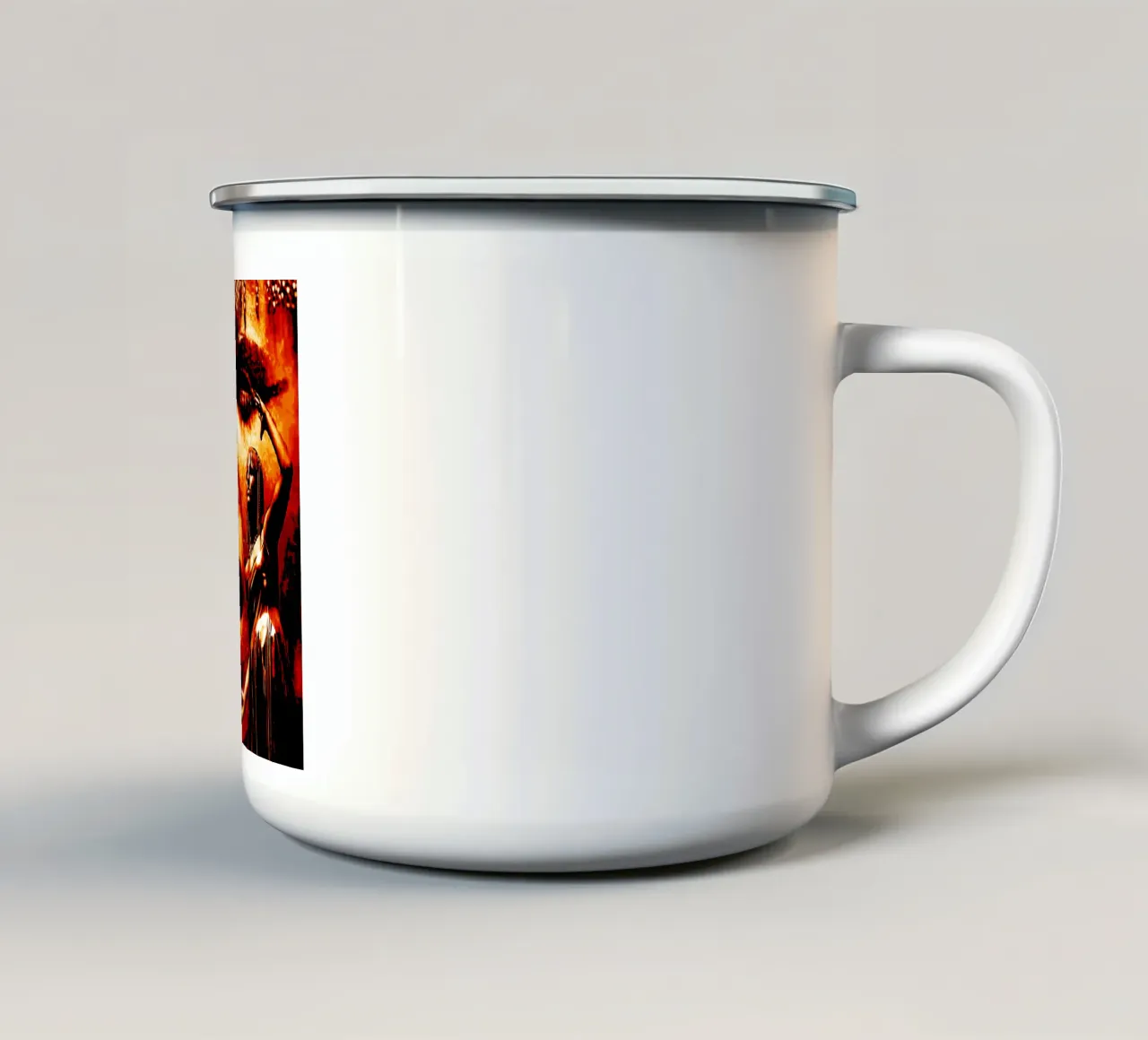 Dolores O'Riordan tazza in smalto da music soul