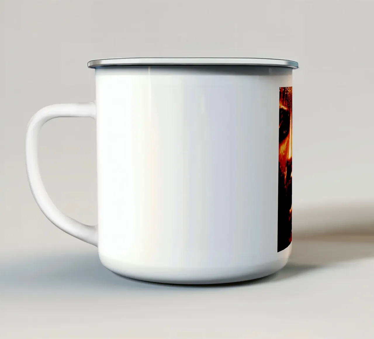 Dolores O'Riordan tazza in smalto da music soul