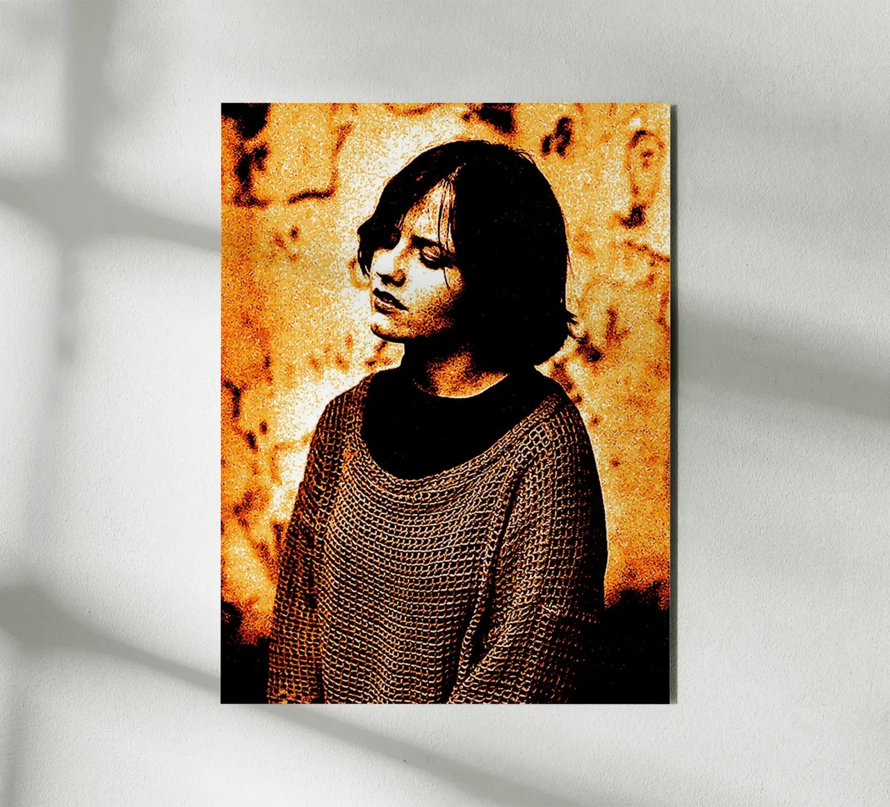 Dolores O'Riordan 1 alluminio dibond da music soul