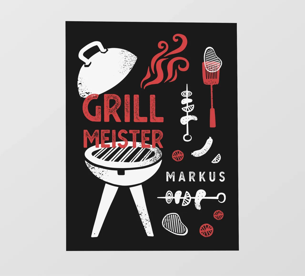 BBQ pellicola backlit da Kartenliebe