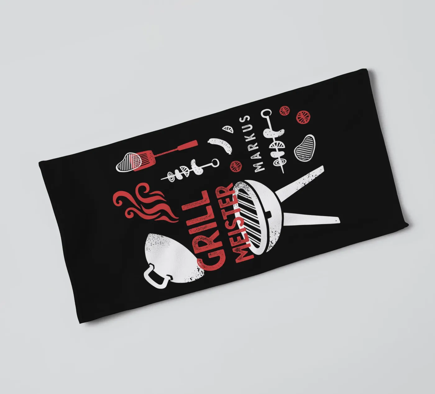 BBQ badhanddoek van Kartenliebe