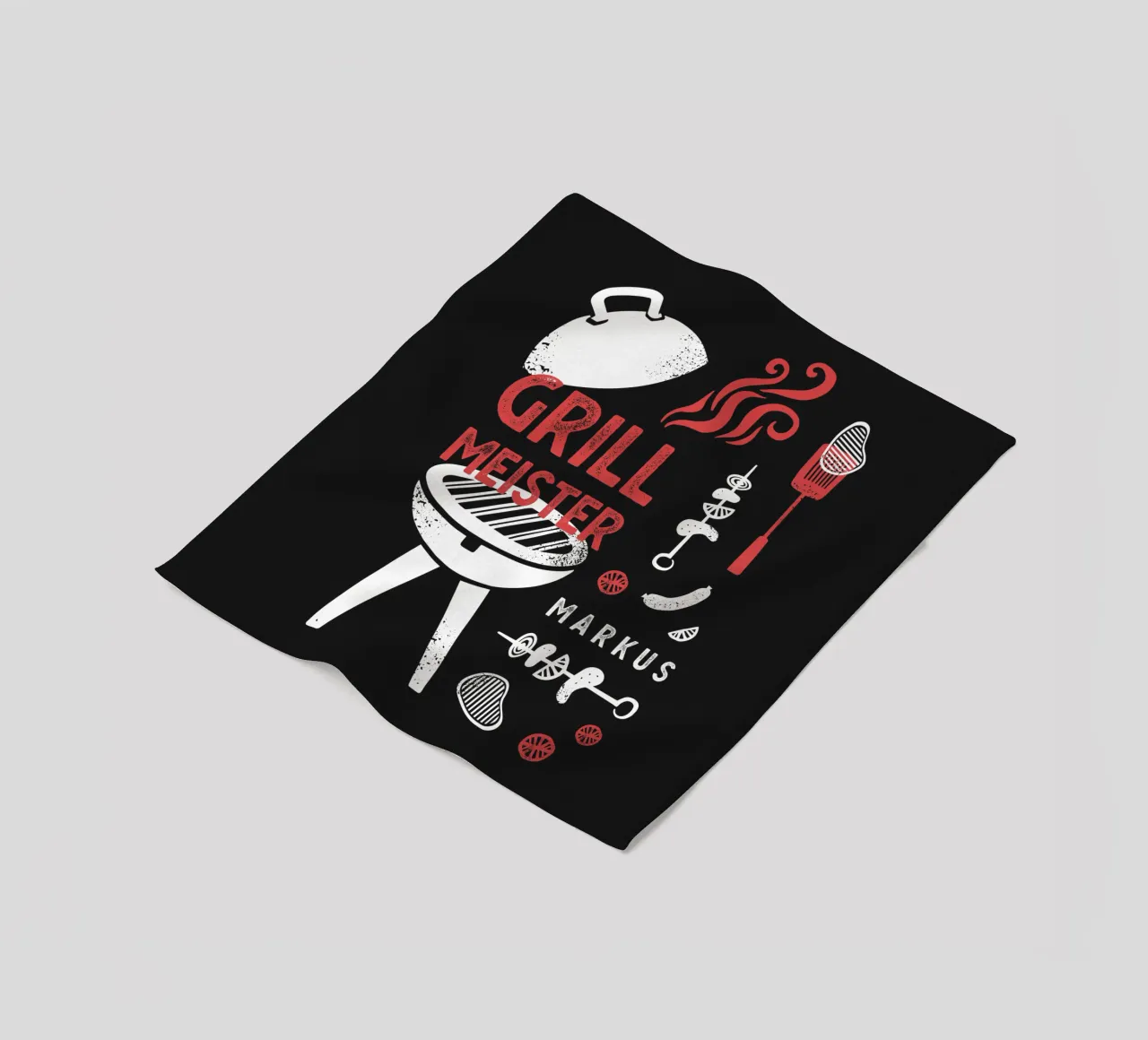 BBQ Fleecedecke von Kartenliebe