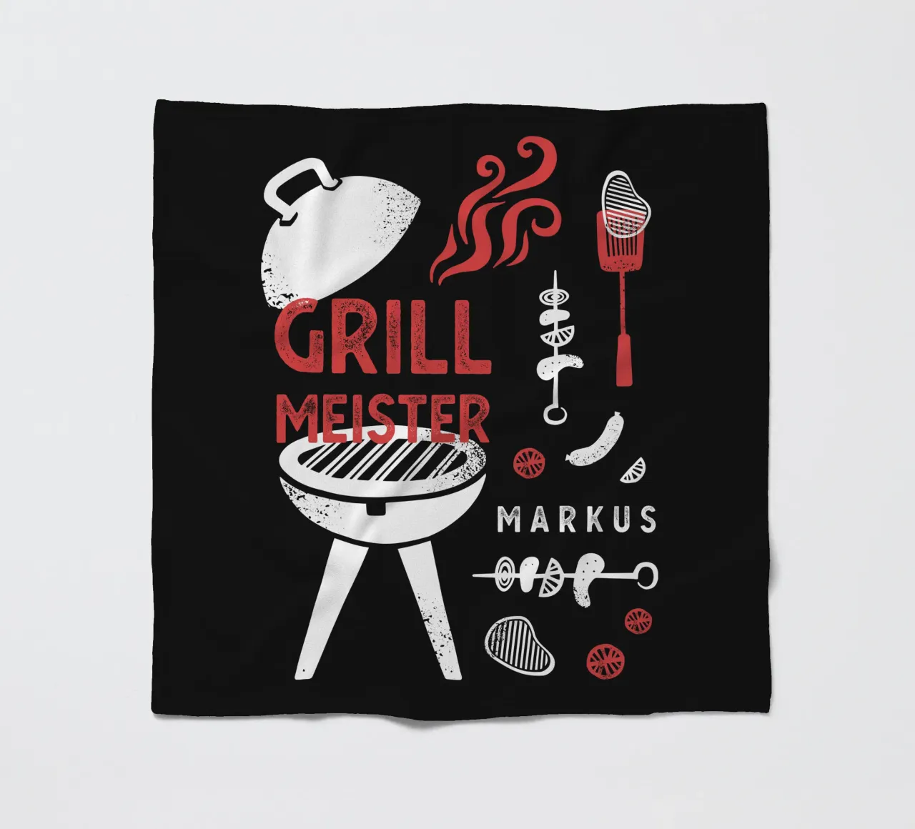 BBQ Fleecedecke von Kartenliebe