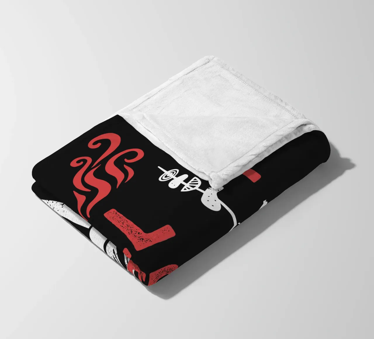 BBQ Fleecedecke von Kartenliebe