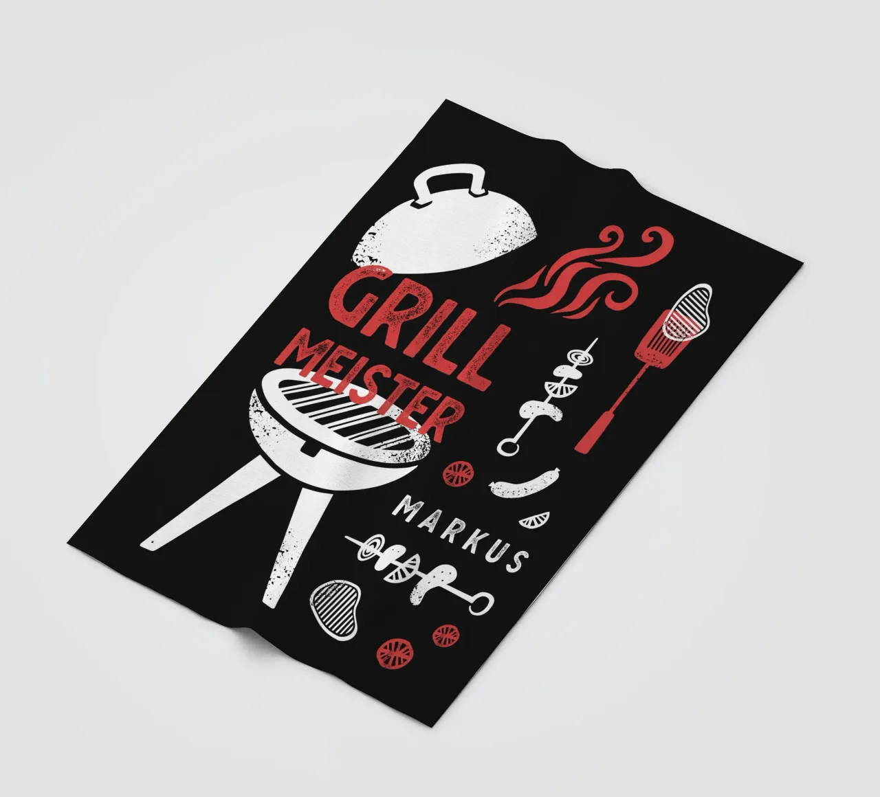 BBQ Fleecedecke von Kartenliebe