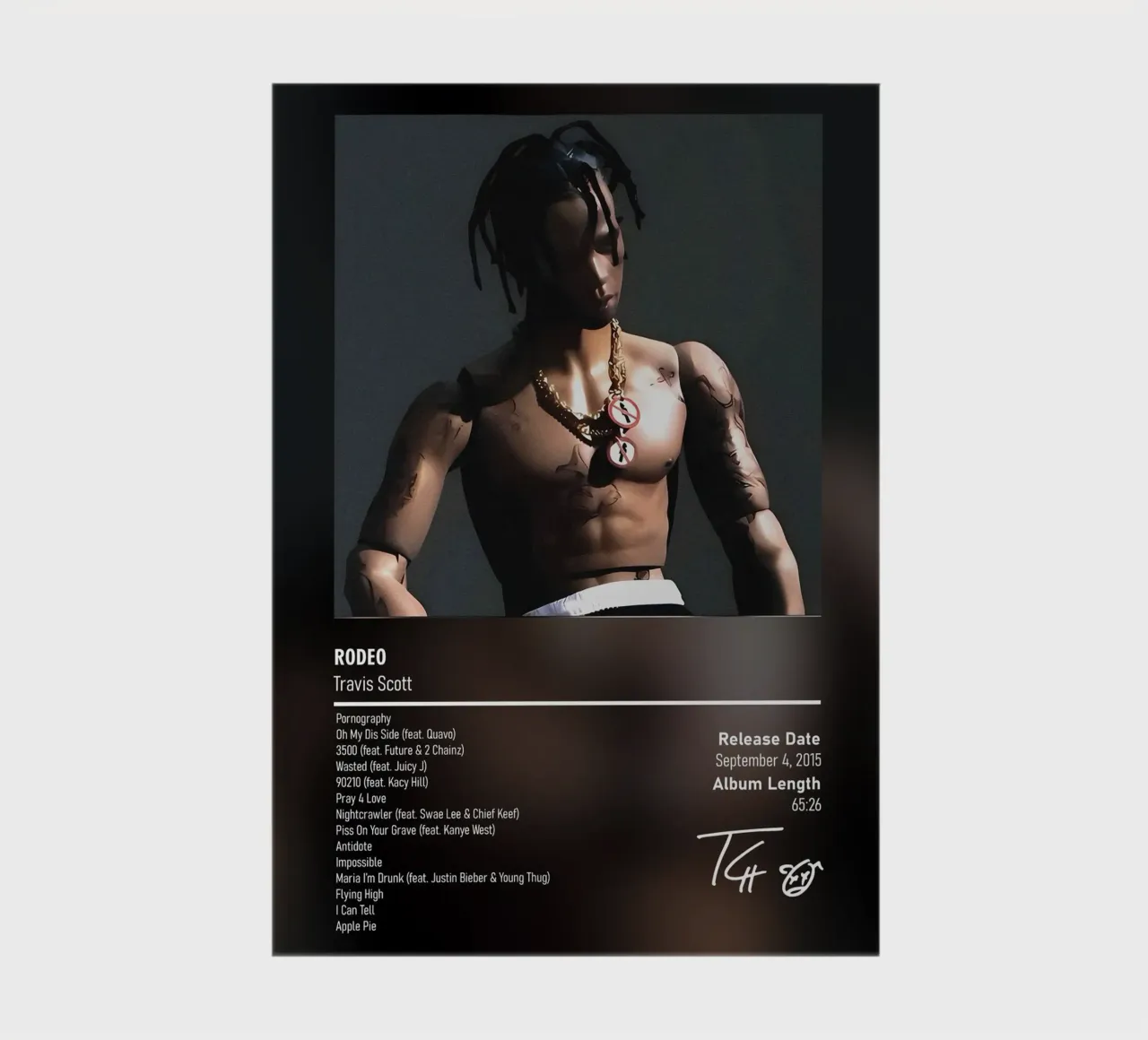 Rodeo (2015) by Travis Scott notebook by DGUnder