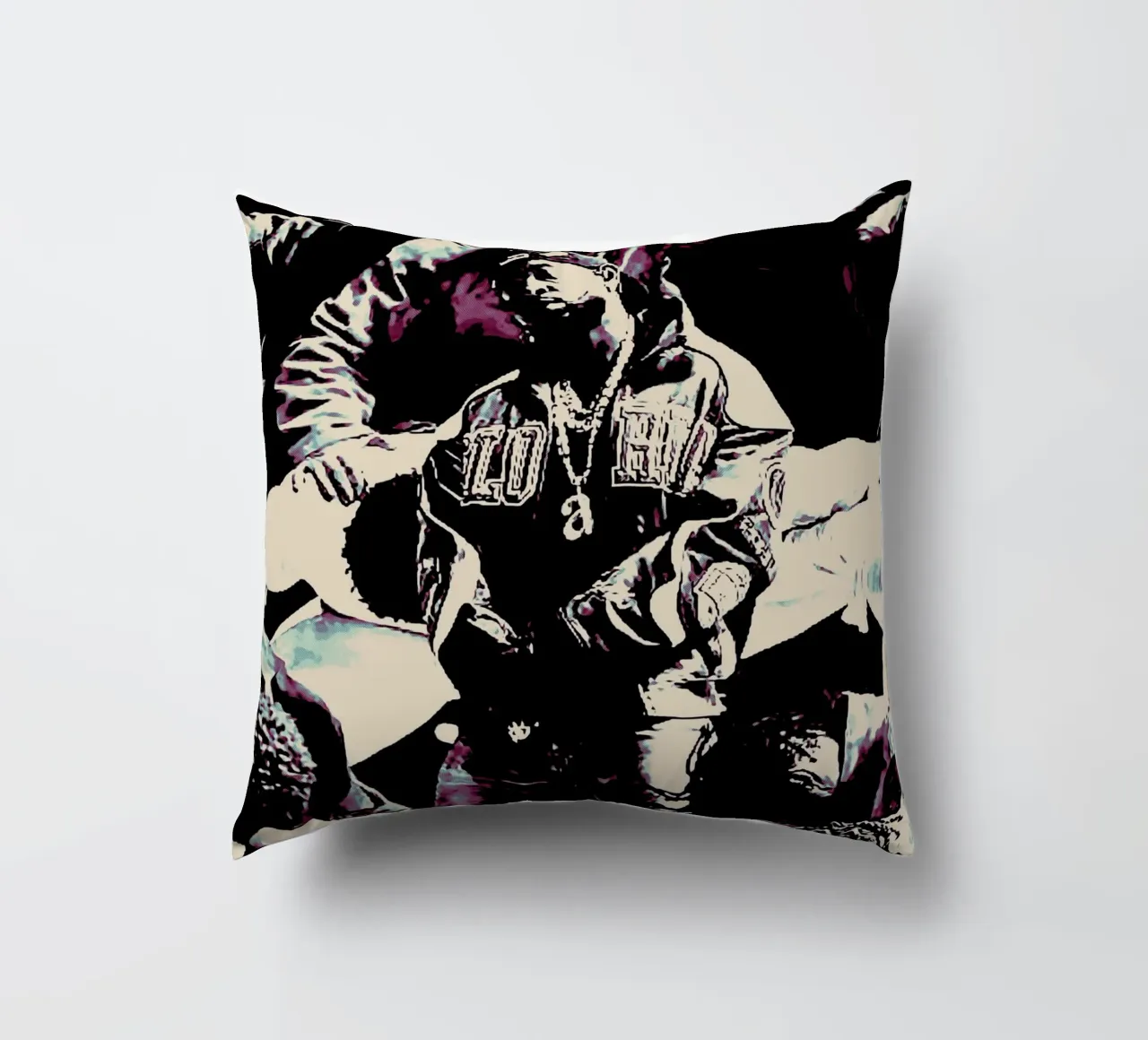 kendrick lamar action decorative cushion by music soul