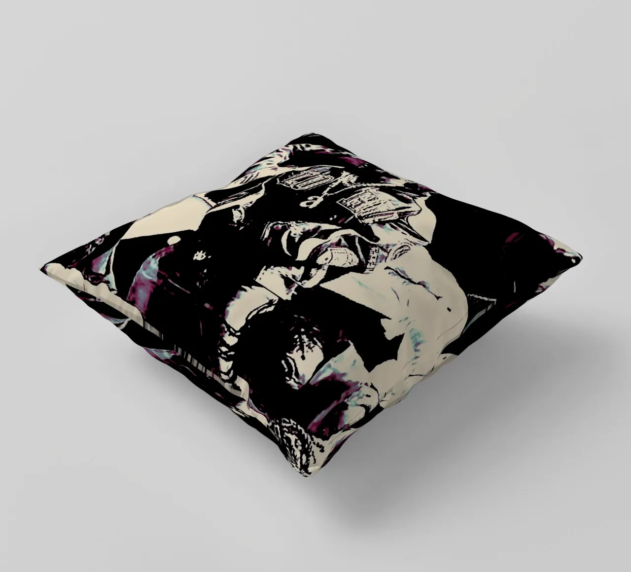 kendrick lamar action decorative cushion by music soul
