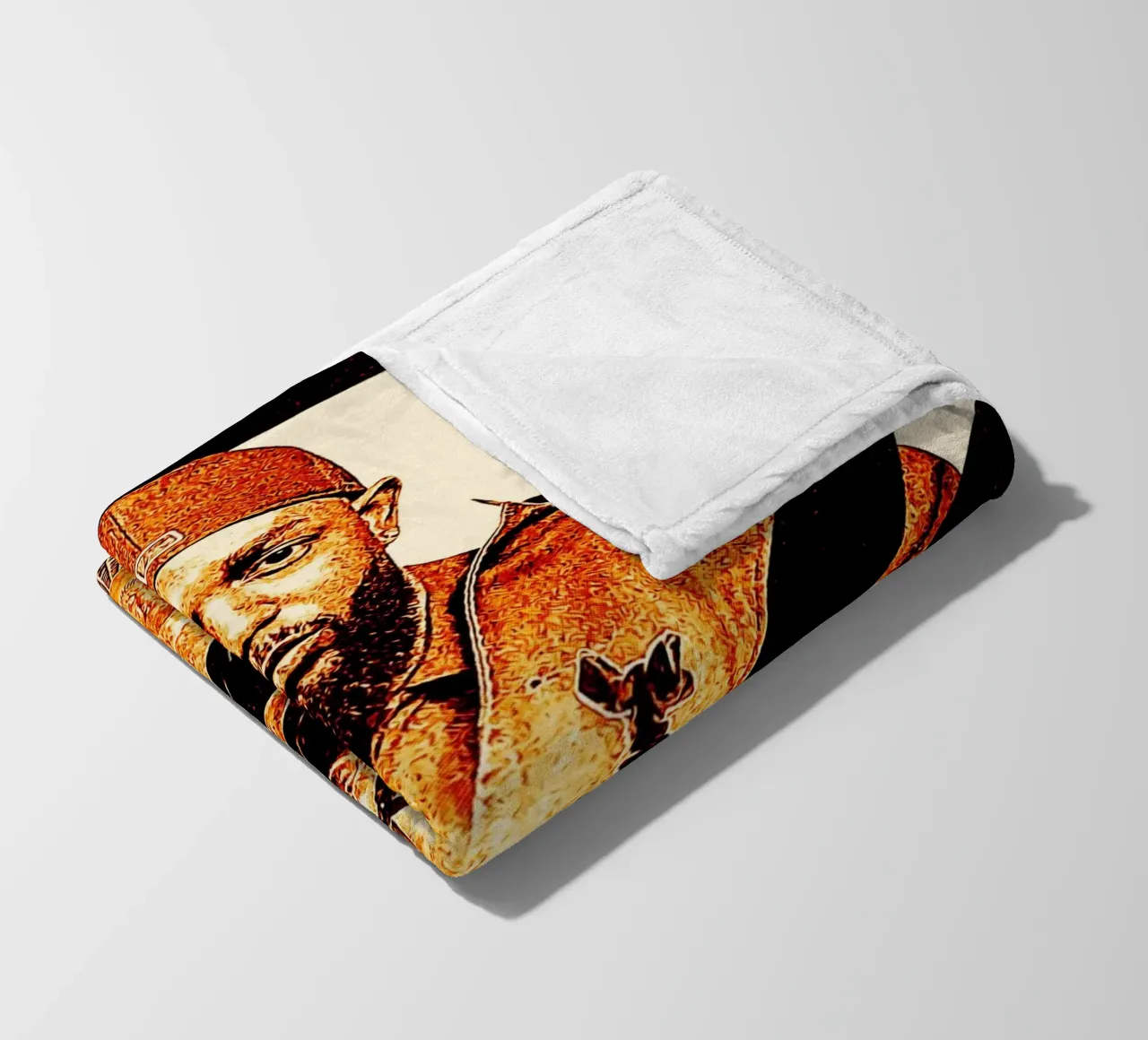 kendrick lamar azione 1 coperta in pile da music soul