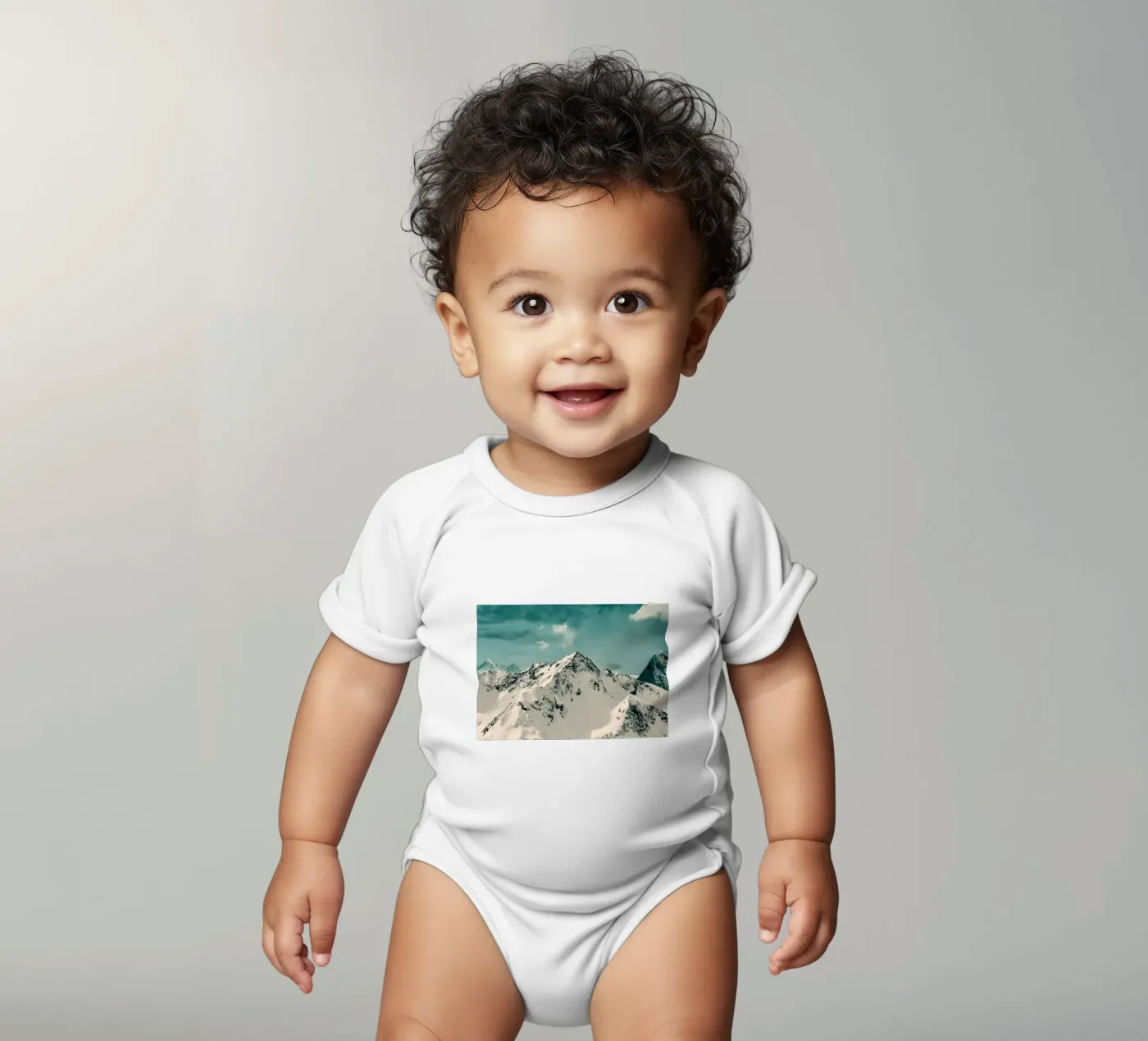 Snow Peak body neonato maniche corte da Nadjaa