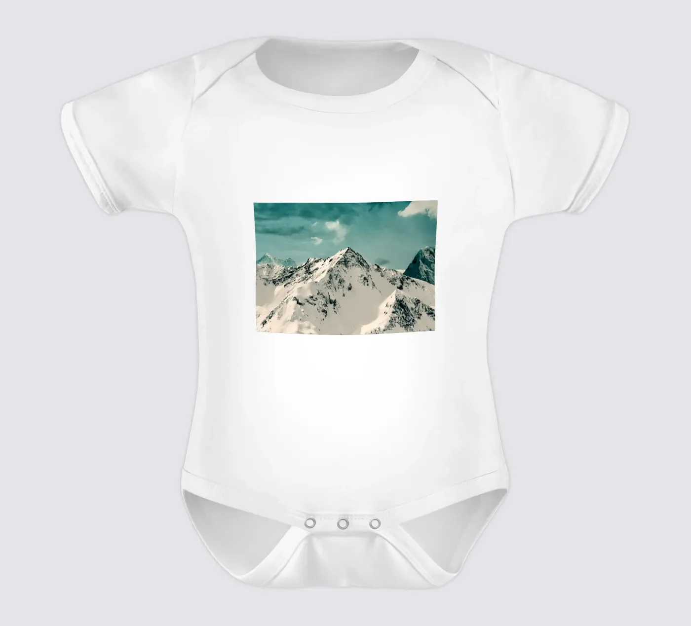 Snow Peak body neonato maniche corte da Nadjaa