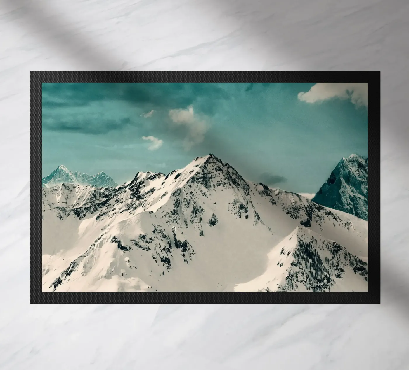 Snow Peak doormat by Nadjaa