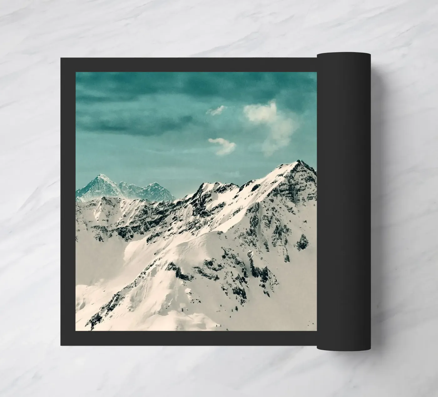 Snow Peak doormat by Nadjaa