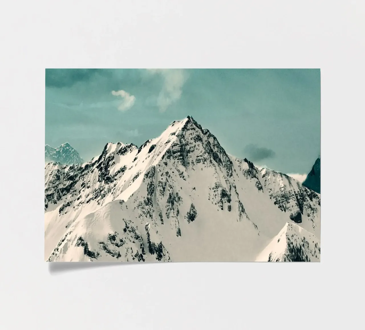 Snow Peak stickervel van Nadjaa