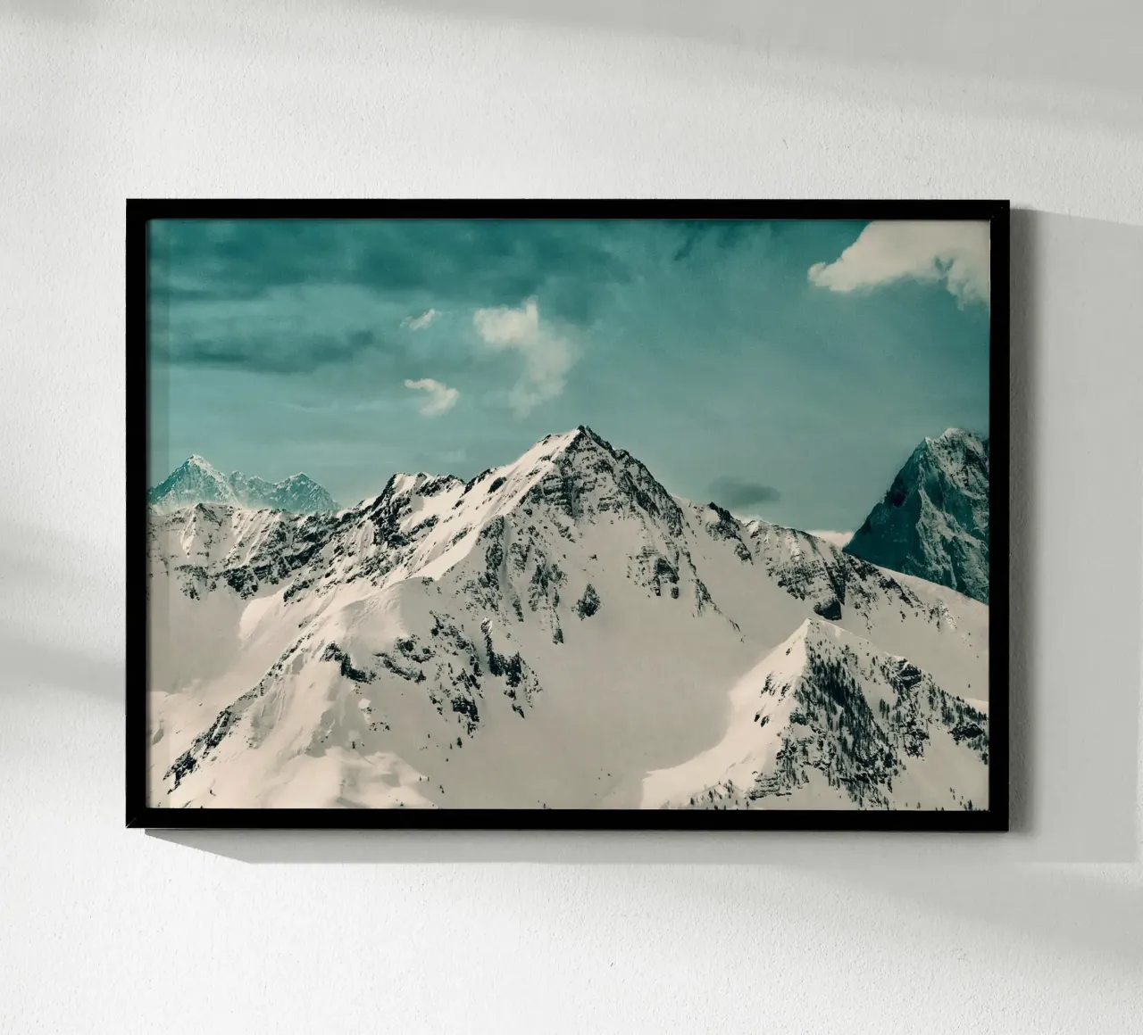 Snow Peak poster by Nadjaa
