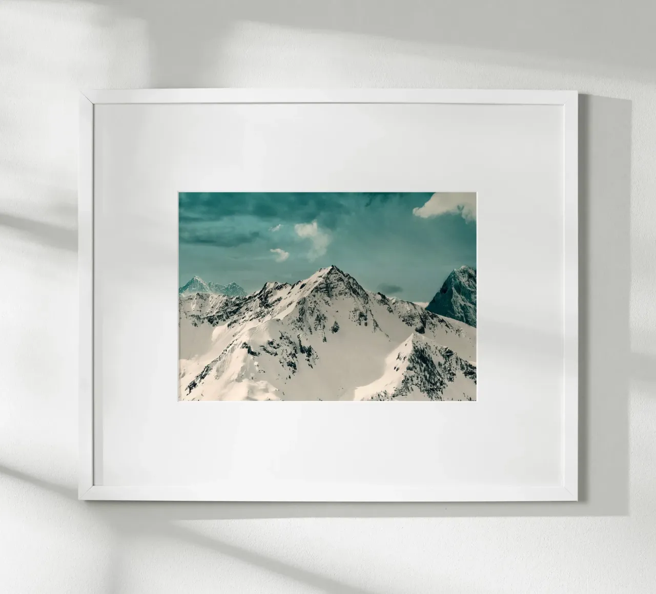 Snow Peak poster by Nadjaa