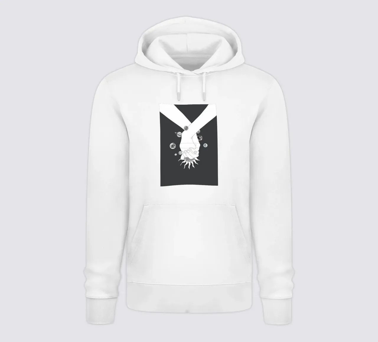 Everything Revolves Around Us II felpa con cappuccio da Nadjaa