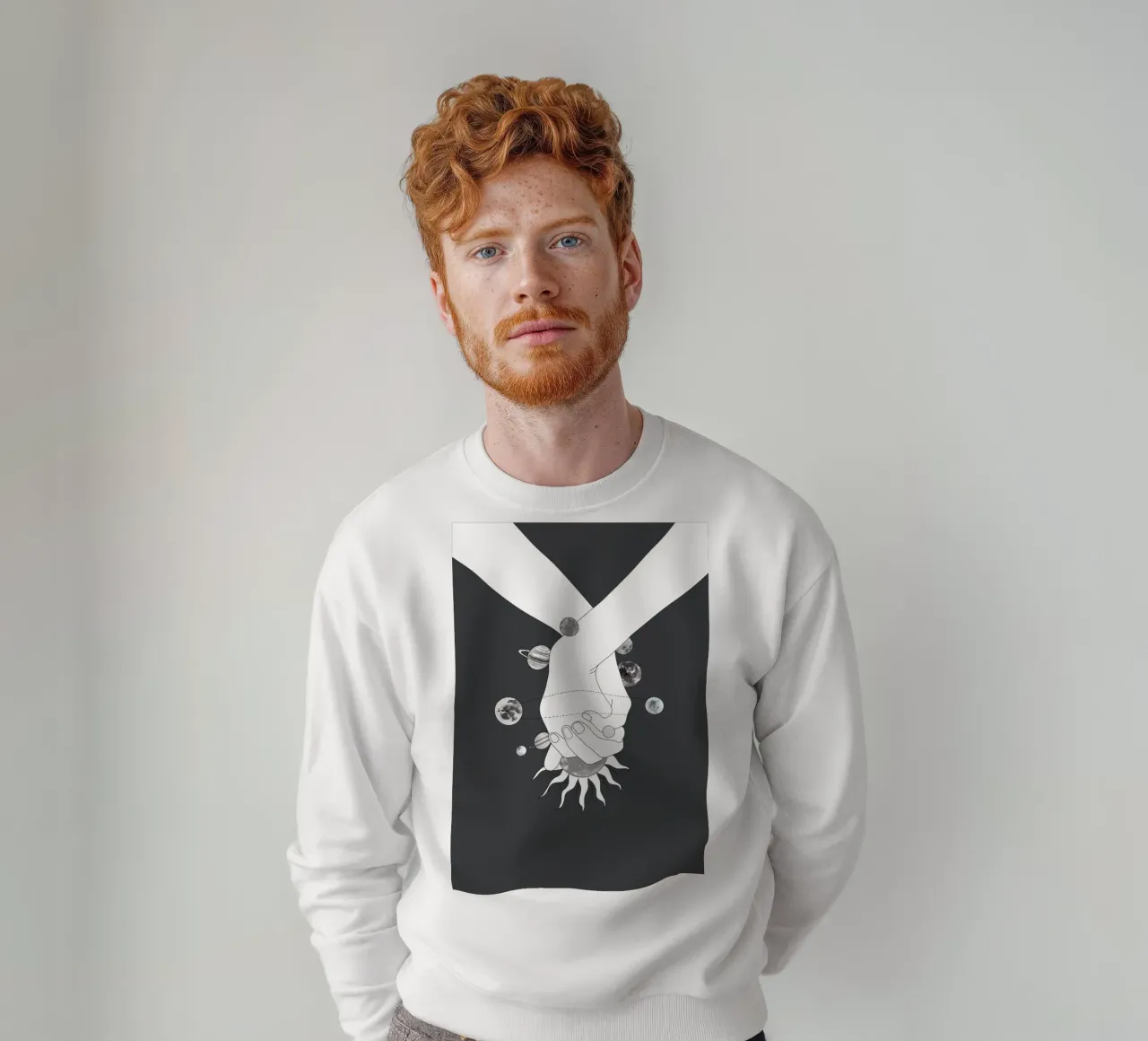 Everything Revolves Around Us II felpa da Nadjaa