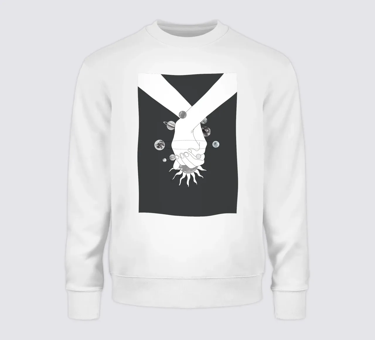 Everything Revolves Around Us II felpa da Nadjaa